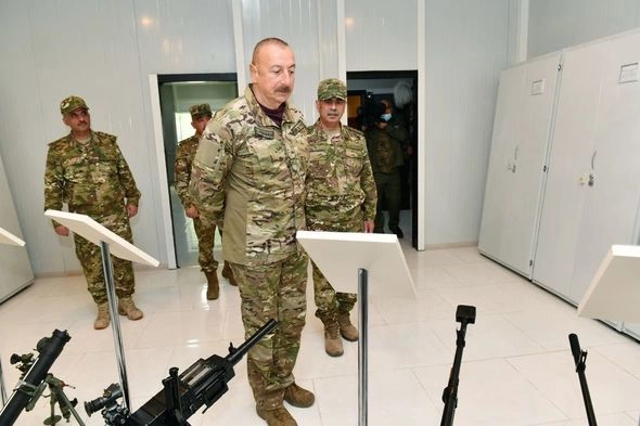 Prezident Kəlbəcərdə “N” saylı hərbi hissənin açılışında iştirak etdi — FOTOLAR