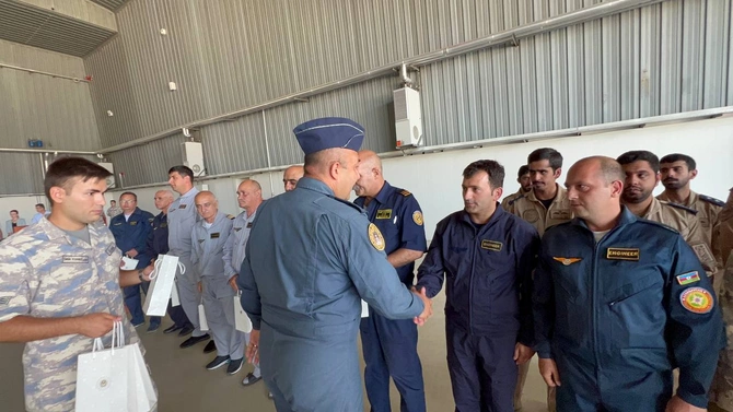 Azərbaycan yanğınsöndürənləri Türkiyədə mükafatlandırıldı — FOTOLAR Azərbaycan yanğınsöndürənləri Türkiyədə mükafatlandırıldı — FOTOLAR