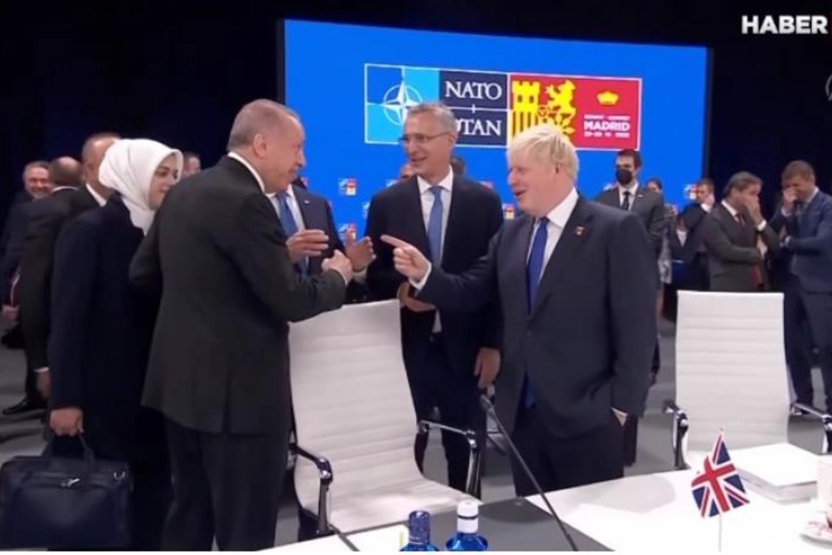 Ərdoğanla Boris Consonun türk dilində dialoqu — VİDEO