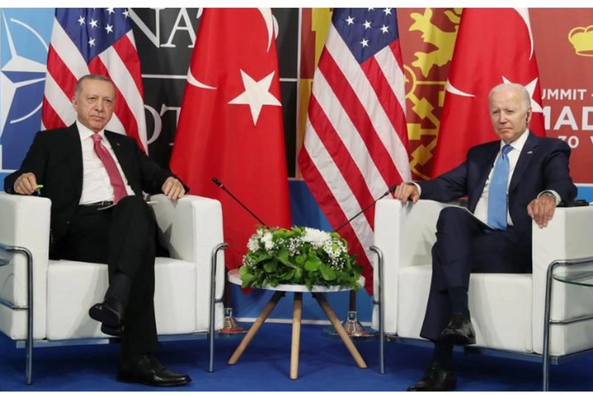 Ərdoğan və Bayden arasında görüş başladı