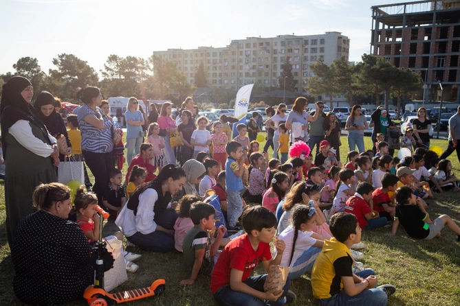 “Sun” Uşaqların Beynəlxalq Müdafiəsi Günü münasibətilə festival təşkil etdi — FOTOLAR