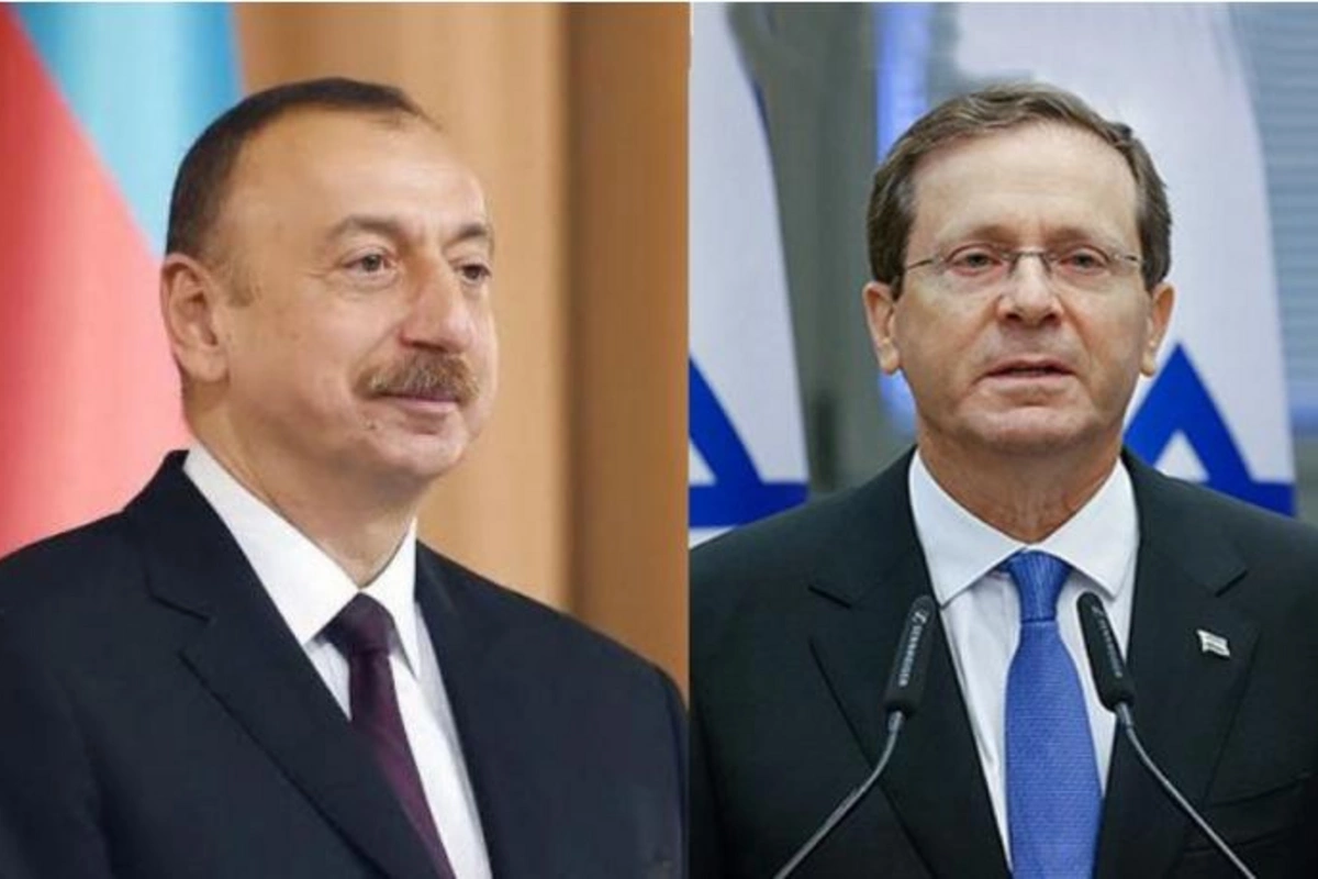 İsrail Prezidenti İlham Əliyevi ölkəsinə səfərə dəvət etdi