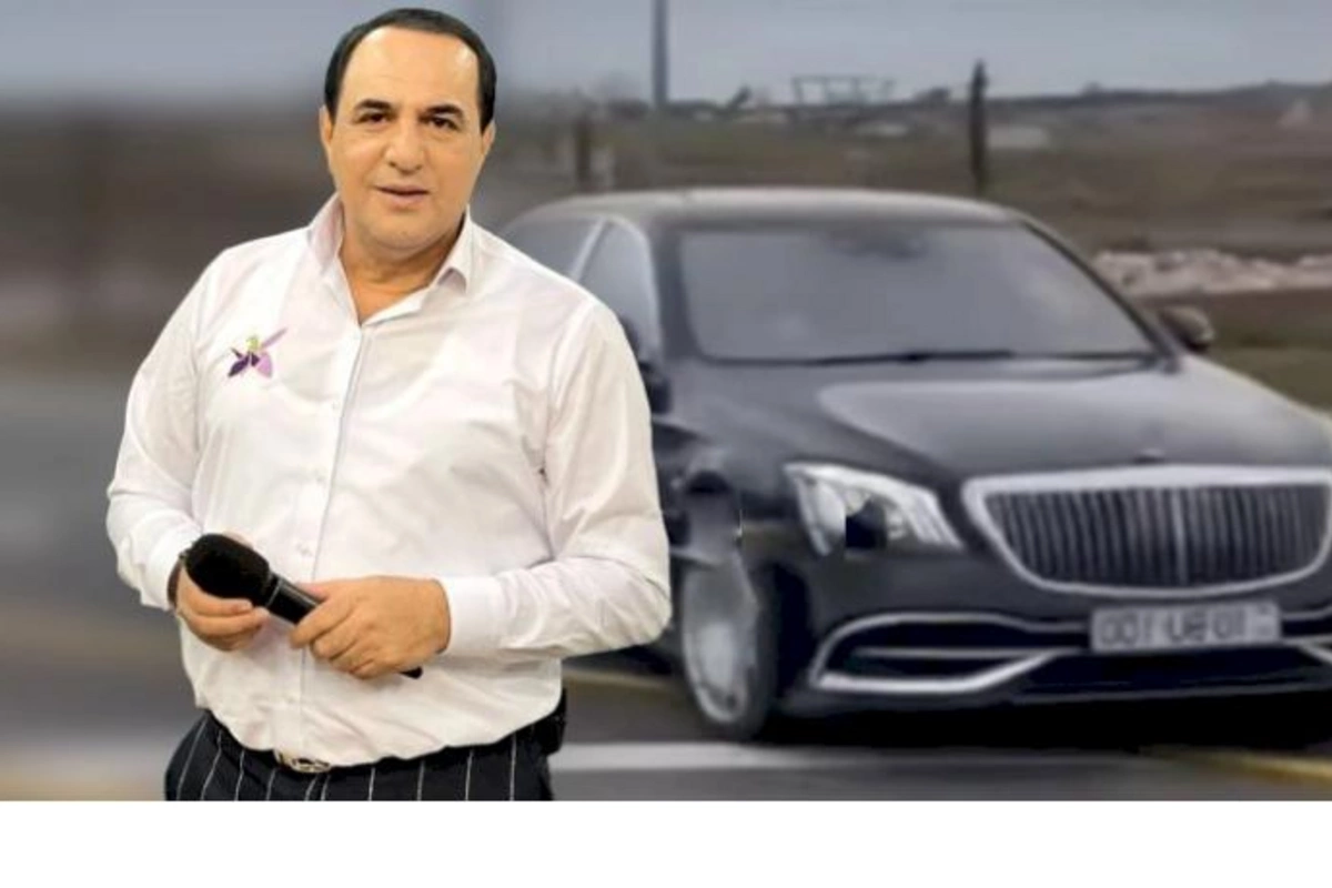 Manaf Ağayev “Maybach”ı ilə yenə qaydaları pozdu — VİDEO