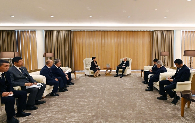 Prezident Özbəkistan Senatının sədrini qəbul etdi — YENİLƏNİB