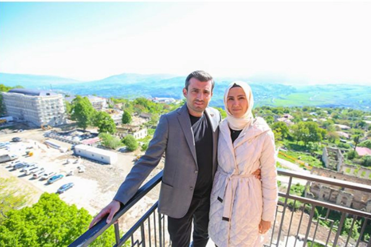 Selçuk Bayraktar Şuşadan yeni fotolar paylaşdı