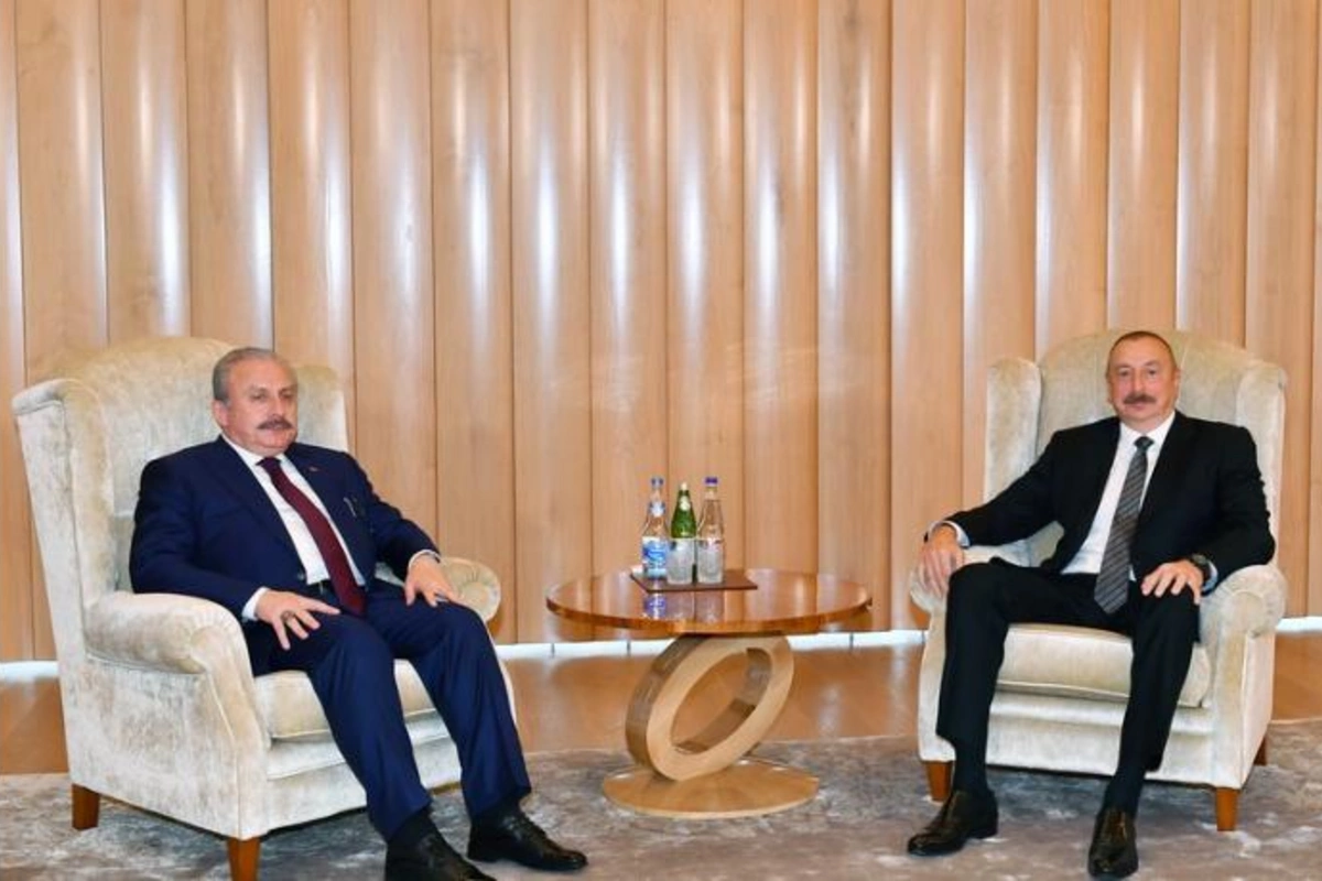 İlham Əliyev Mustafa Şentopu qəbul etdi — YENİLƏNİB