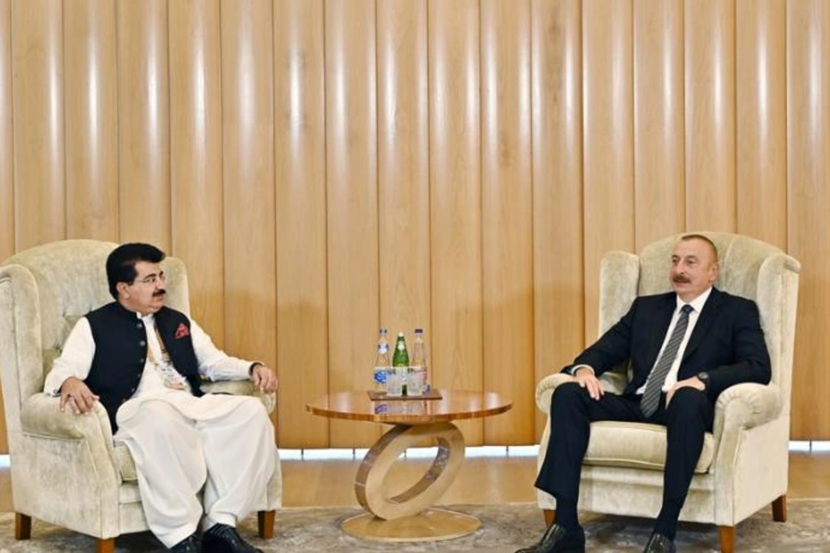 Prezident Pakistan Senatının sədrini qəbul etdi — YENİLƏNİB