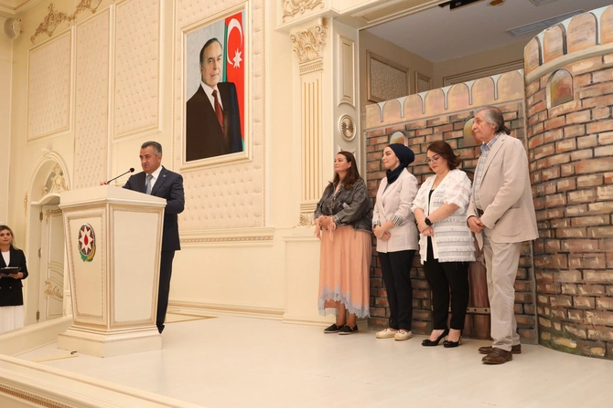 Abşeronda Şuşa İlinə həsr olunmuş rəsm sərgi-tədbiri keçirildi — FOTOLAR Abşeronda Şuşa İlinə həsr olunmuş rəsm sərgi-tədbiri keçirildi — FOTOLAR