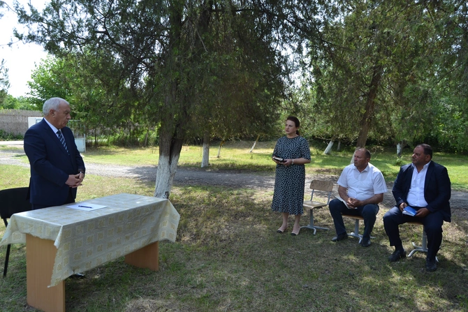 Alı Alıyev Mollaməhərrəmli kəndində vətəndaşlarla görüş keçirdi — FOTOLAR