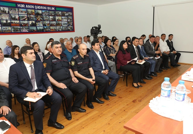 Abşeron rayonunda vətəndaş qəbulları keçirildi — FOTOLAR