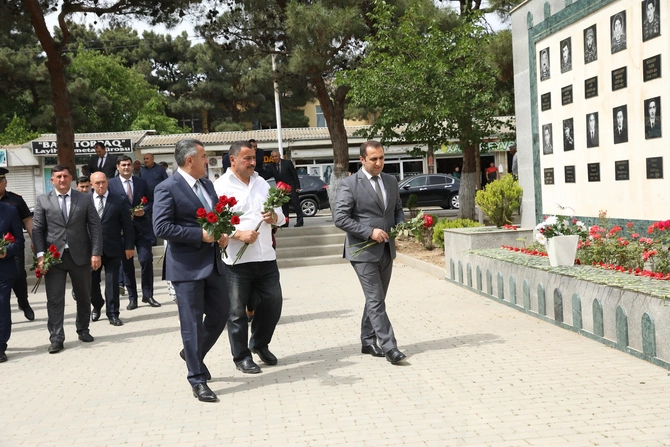 Abşeron rayonunda vətəndaş qəbulları keçirildi — FOTOLAR