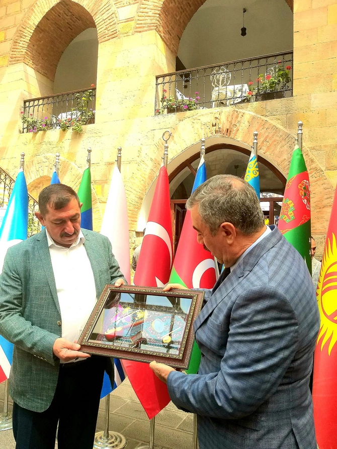 İlham İsmayılov Kastamonunun bələdiyyə sədri ilə görüşdü — FOTOLAR
