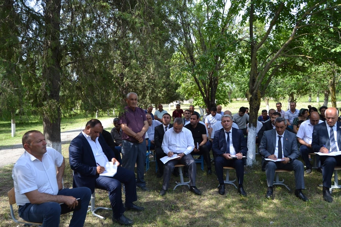 Alı Alıyev Mollaməhərrəmli kəndində vətəndaşlarla görüş keçirdi — FOTOLAR
