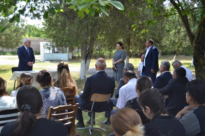 Alı Alıyev Mollaməhərrəmli kəndində vətəndaşlarla görüş keçirdi — FOTOLAR
