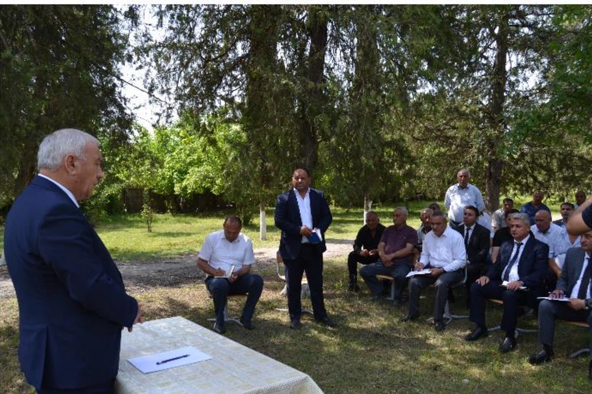 Alı Alıyev Mollaməhərrəmli kəndində vətəndaşlarla görüş keçirdi — FOTOLAR
