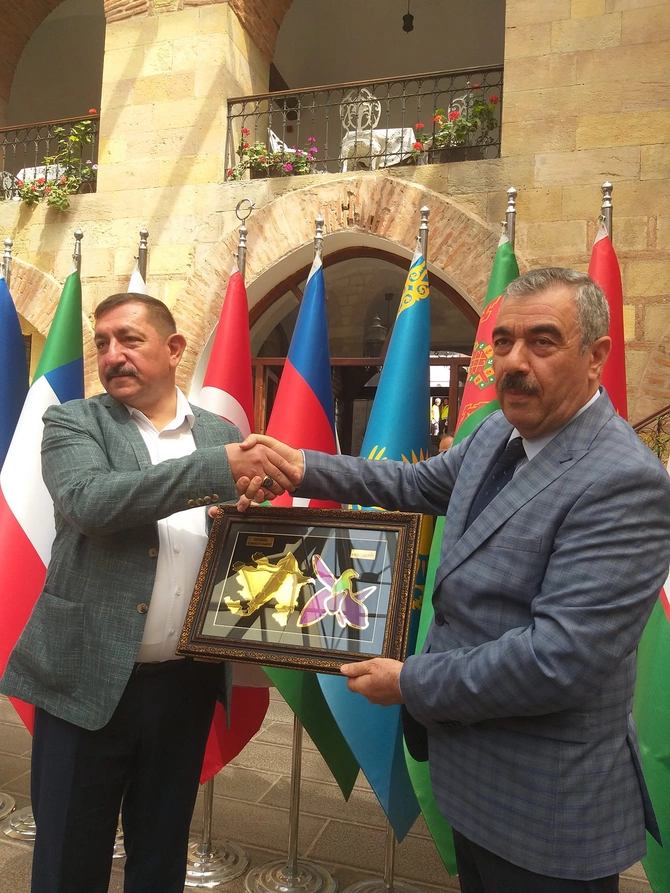 İlham İsmayılov Kastamonunun bələdiyyə sədri ilə görüşdü — FOTOLAR