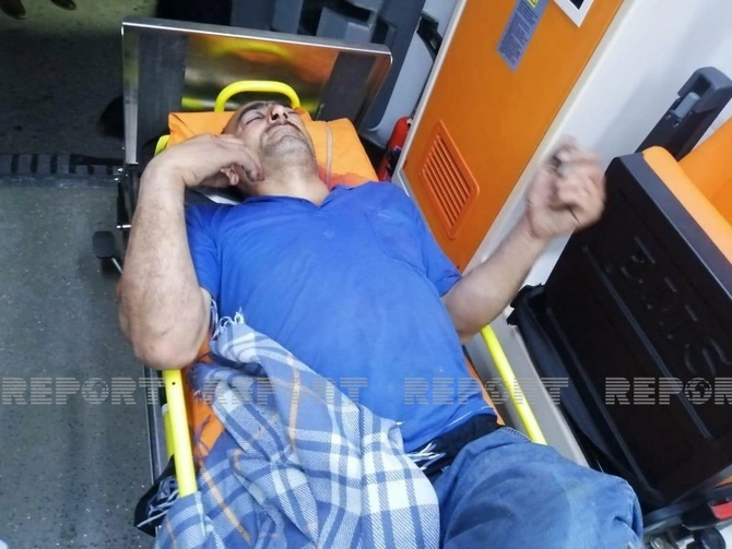 Nərimanovda televizoru götürən oğru özünü 5-ci mərtəbədən yerə atdı — FOTO