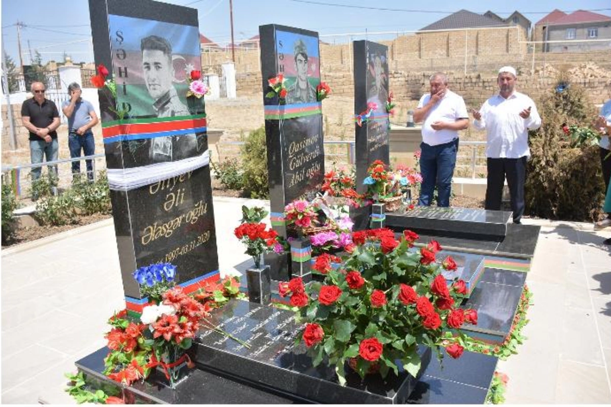 Abşeronda şəhid Əli Əliyevin doğum günü qeyd edildi — FOTOLAR