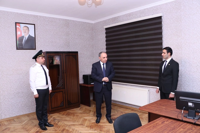 Baş prokuror Şəmkirdə vətəndaşları qəbul etdi — FOTOLAR