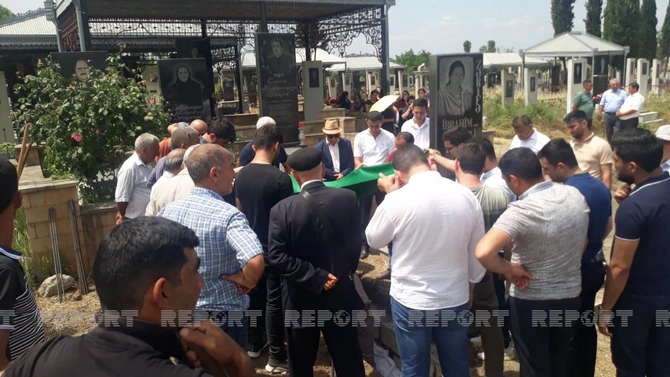Əməkdar jurnalist Nasir Əhmədli dəfn olundu — FOTOLAR
