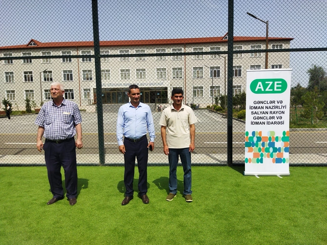 Salyanda futzal üzrə rayon birinciliyi keçirildi — FOTOLAR
