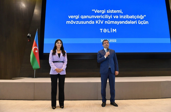 Dövlət Vergi Xidməti və MEDİA birgə təlim keçirdilər — FOTOLAR