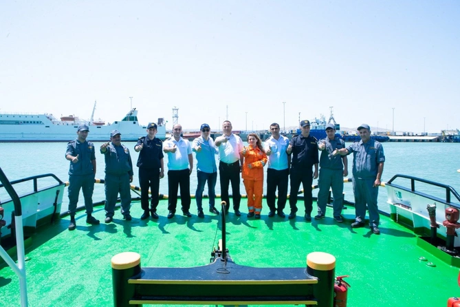Bakı Limanı logistik şirkətlərə müasir xidmətlər və imkanlar təklif edir — FOTOLAR Bakı Limanı logistik şirkətlərə müasir xidmətlər və imkanlar təklif edir — FOTOLAR