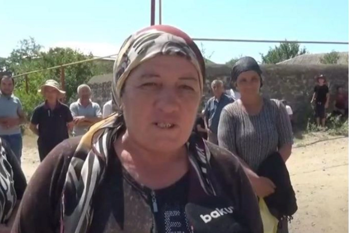 Gürcüstanda suya möhtac qalan soydaşlarımız — VİDEO