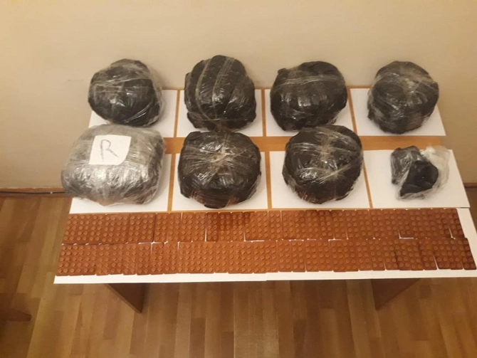 İrandan Azərbaycana 53 kq-a qədər narkotikin gətirilməsinin qarşısı alındı — FOTOLAR
