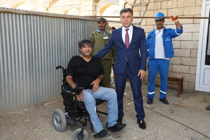 Baş direktor tapşırığın icrasını yerindəcə yoxladı— FOTOLAR