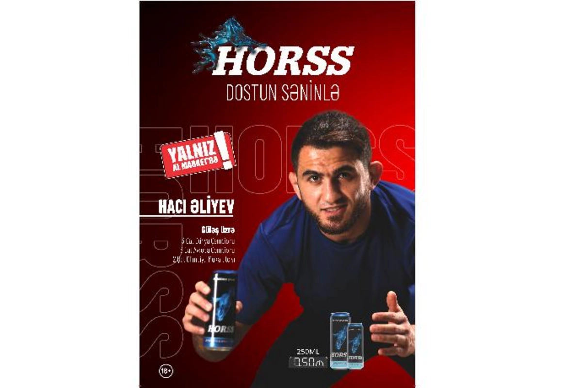 Hacı Əliyev “Al Marketlər”-in xüsusi içkisi “Horss” -un siması oldu