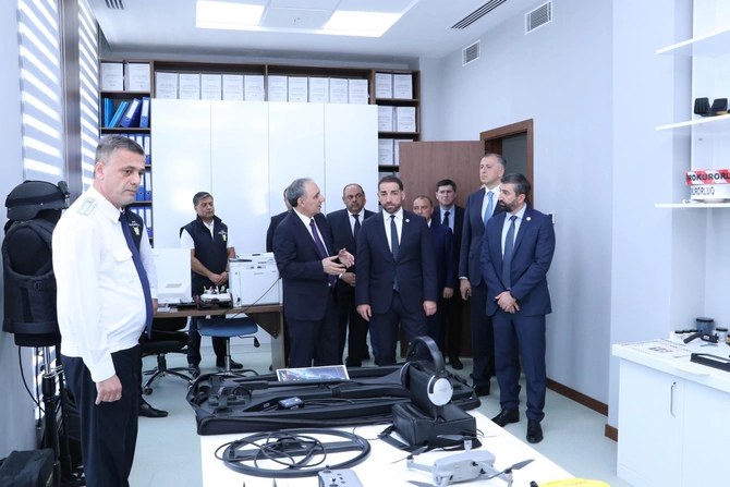 Gürcüstanın Baş prokuroru Azərbaycanda səfərdədir — FOTO