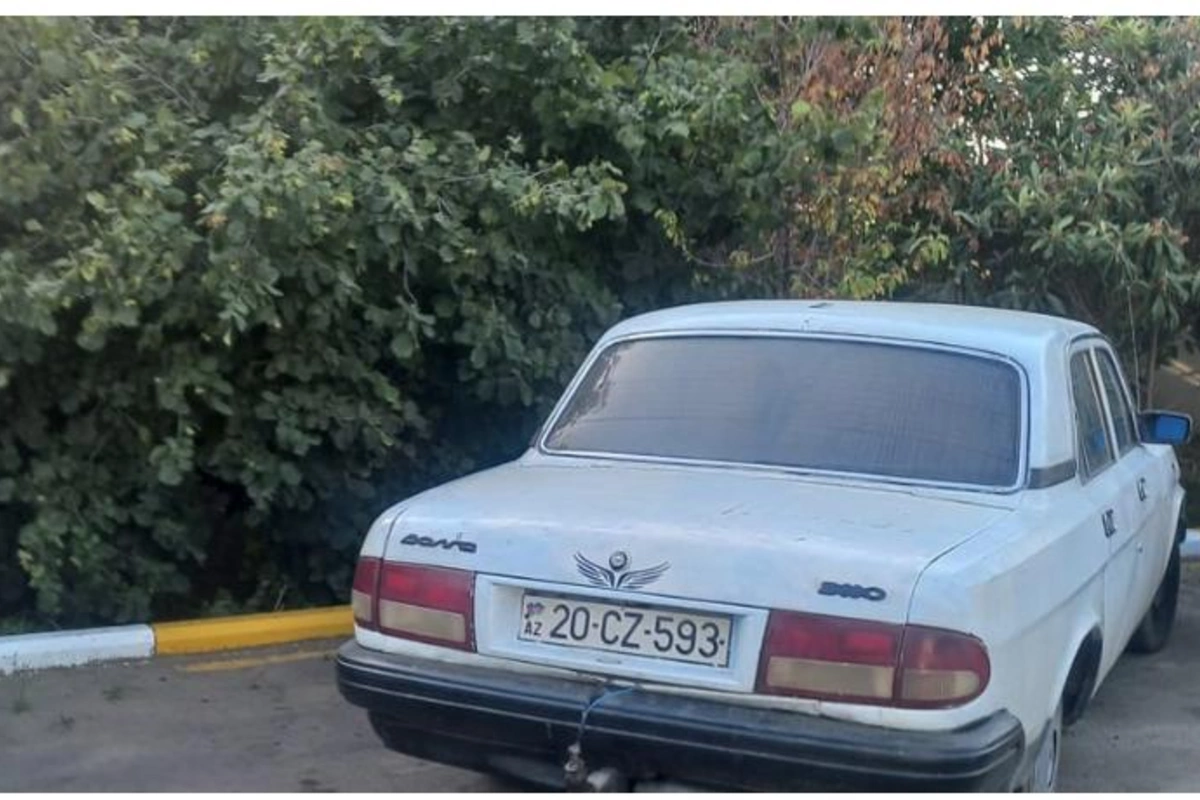 Samuxda avtoxuliqanlıq edən şəxs saxlanıldı — FOTO