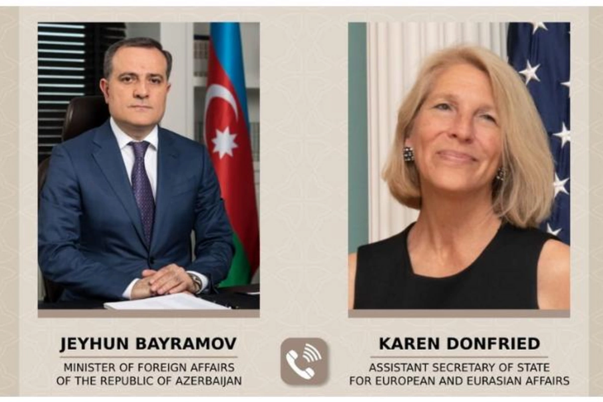 Ceyhun Bayramovla ABŞ dövlət katibinin köməkçisi arasında telefon danışığı oldu