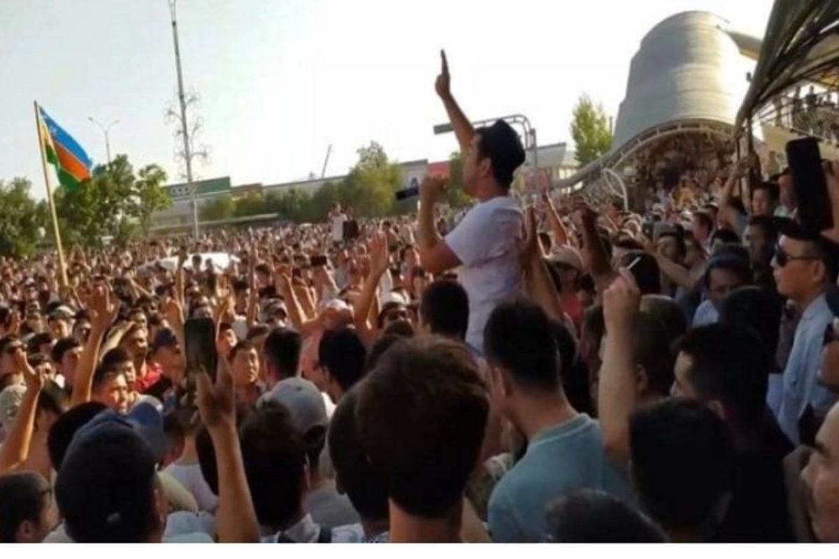 Qaraqalpaqıstanda fövqəladə vəziyyət elan edildi