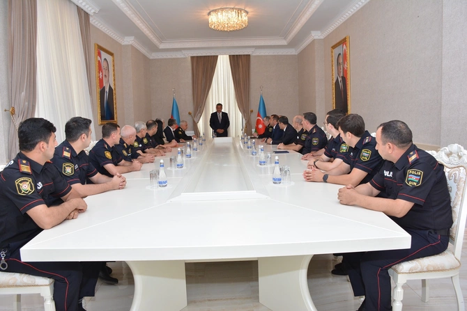 Abşeronda Polis İşçilərinin Peşə bayramı qeyd edildi — FOTOLAR Abşeronda Polis İşçilərinin Peşə bayramı qeyd edildi — FOTOLAR
