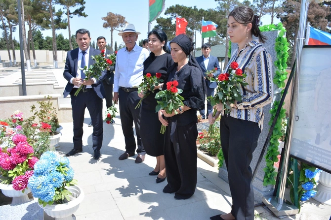 Abşeron rayonunda şəhidlərin doğum günü qeyd edilib Abşeron rayonunda şəhidlərin doğum günü qeyd edilib