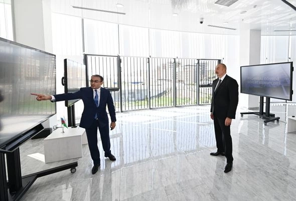 Prezident 2 saylı Sumqayıt regional “ASAN xidmət” mərkəzinin açılışında iştirak etdi — FOTOLAR