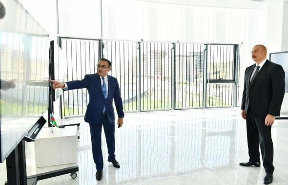 Prezident 2 saylı Sumqayıt regional “ASAN xidmət” mərkəzinin açılışında iştirak etdi — FOTOLAR