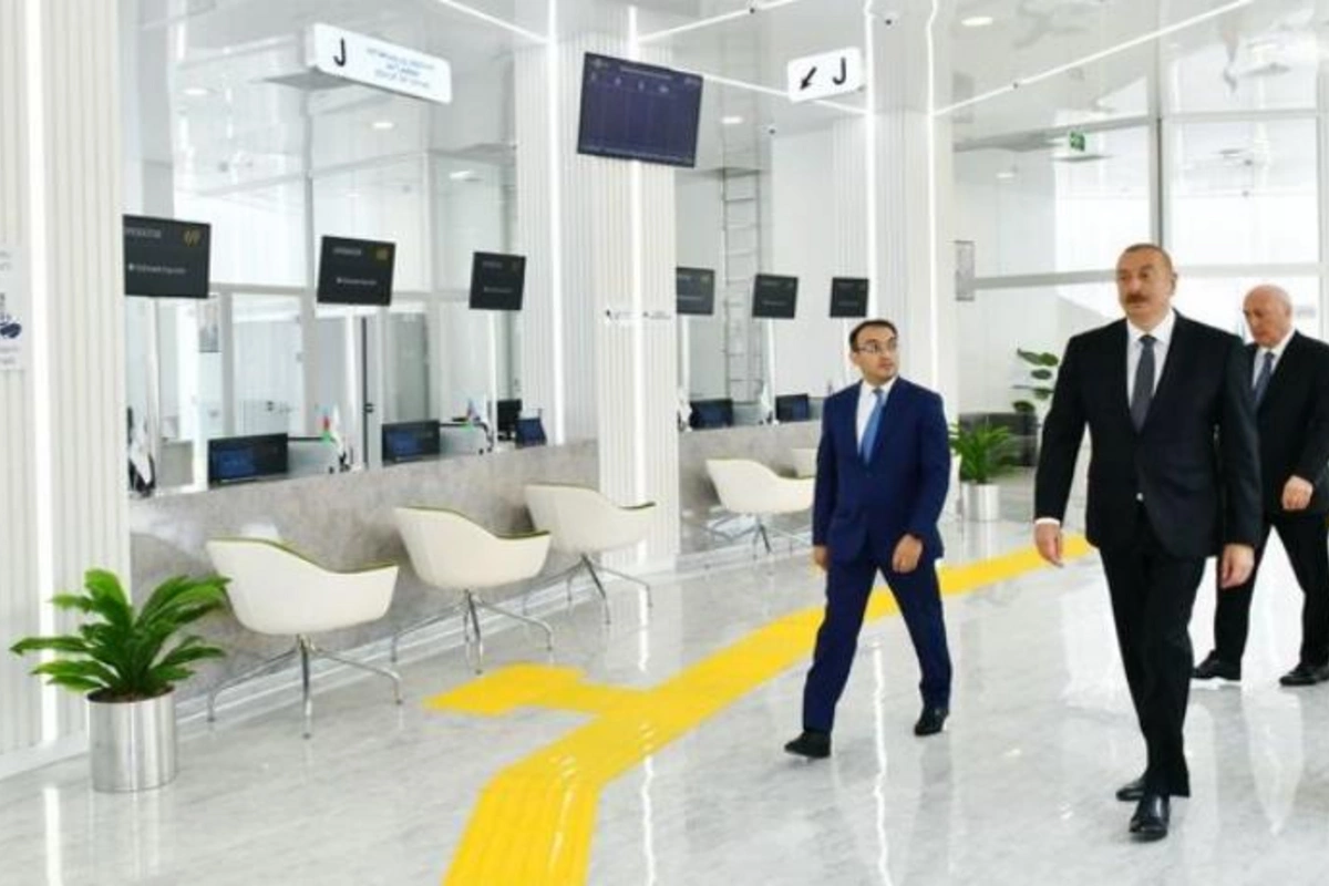 Prezident 2 saylı Sumqayıt regional “ASAN xidmət” mərkəzinin açılışında iştirak etdi — FOTOLAR