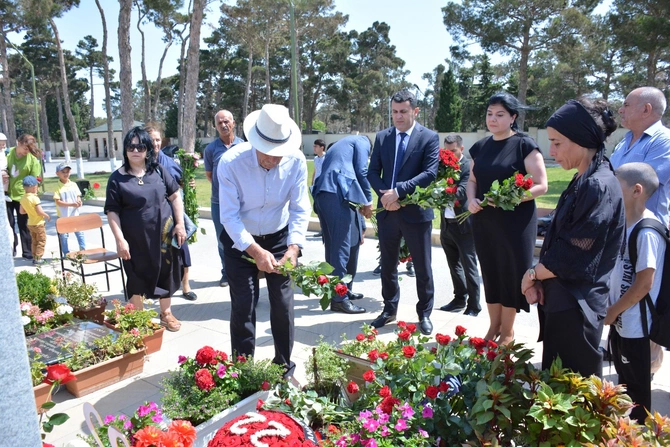 Abşeron rayonunda şəhidlərin doğum günü qeyd edilib Abşeron rayonunda şəhidlərin doğum günü qeyd edilib