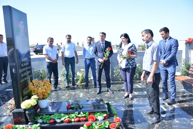 Abşeron rayonunda şəhidlərin doğum günü qeyd edilib Abşeron rayonunda şəhidlərin doğum günü qeyd edilib