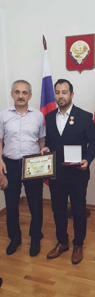 Anar Həsənov “Qızıl Qartal – Dağıstanın şərəfi və fəxri” ordeni ilə mükafatlandırıldı — FOTOLAR