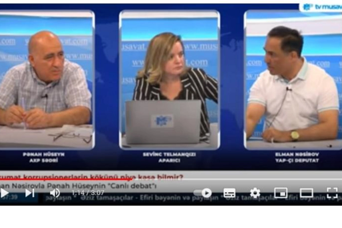 Yad planetdən gələn özünsən... — Pənah Hüseyn Elman Nəsirov çəkişməsi (VİDEO)