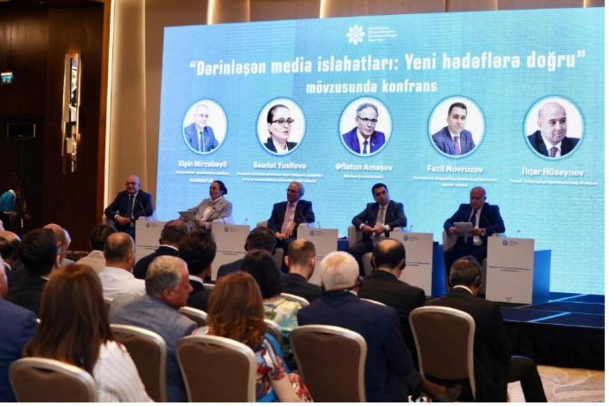 “Dərinləşən media islahatları: Yeni hədəflərə doğru” mövzusunda konfrans keçirildi — FOTOLAR