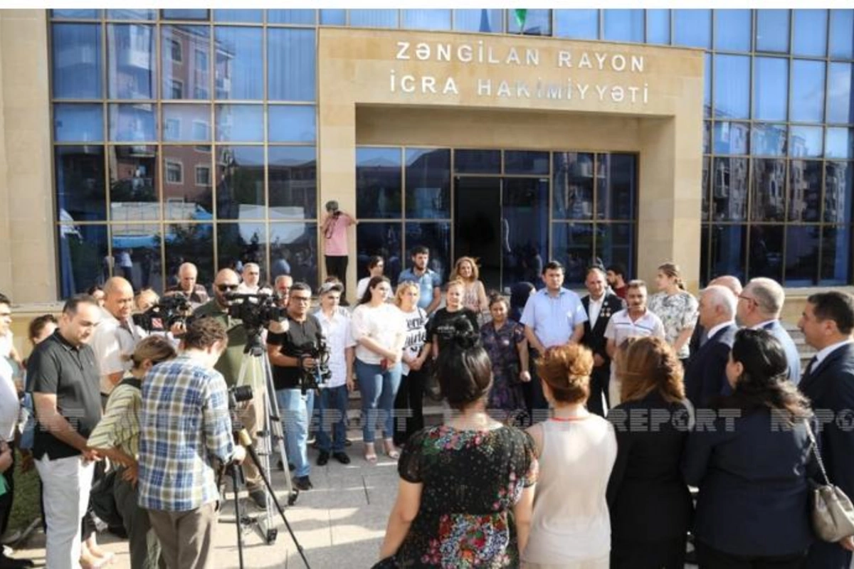 Daha 10 ailə Zəngilanın Ağalı kəndinə yola salındı — FOTOLAR