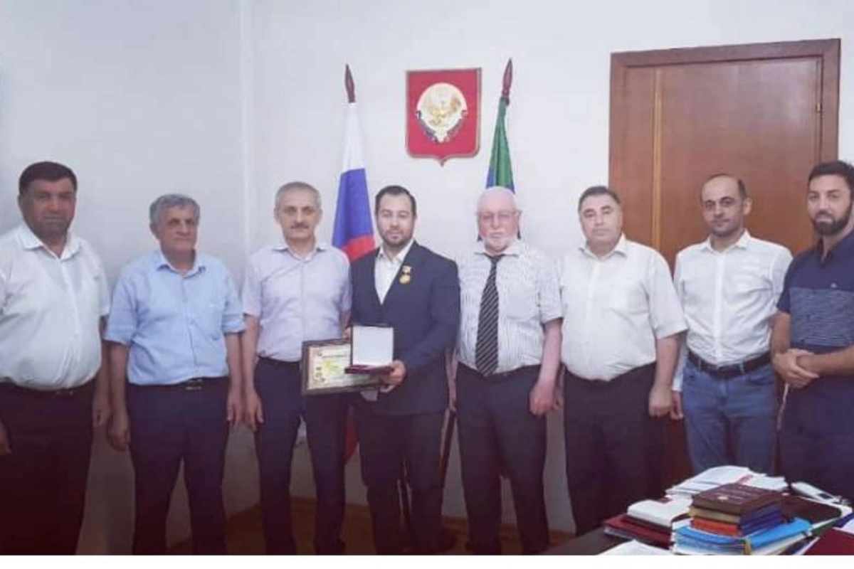 Anar Həsənov “Qızıl Qartal – Dağıstanın şərəfi və fəxri” ordeni ilə mükafatlandırıldı — FOTOLAR