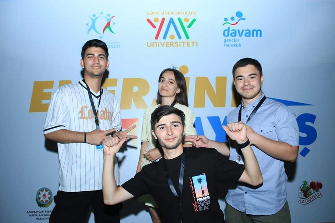“Gənc Liderlər üçün Yay Universiteti”nin dördüncü günü başa çatdı — FOTOLAR