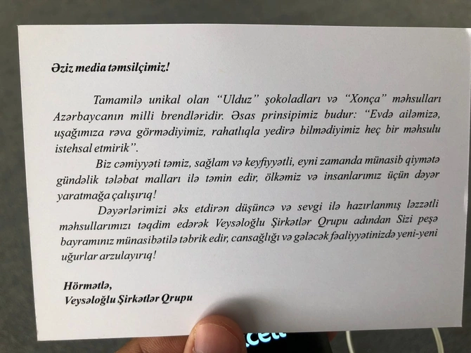Mətbuat Günü “Veysəloğlu” Şirkətlər Qrupundan Şuşada nəcib addım — FOTO Mətbuat Günü “Veysəloğlu” Şirkətlər Qrupundan Şuşada nəcib addım — FOTO