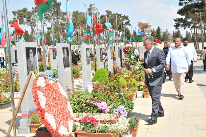 Şəhid Nurlan Ağakişiyevin 20-ci doğum günü qeyd olundu — FOTOLAR